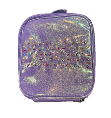Bari Lynn Sprinkle Jewel Lavender Or Fuschia Lunchbox