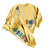 Rowdy Sprout Grateful Dead (tm) Moons Crew Sunset Crews or Greatful Dead Sweatpants