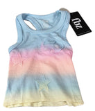 Flowers By Zoe Pastel  Ombre  Star And Peace Design Shorts Or Tank