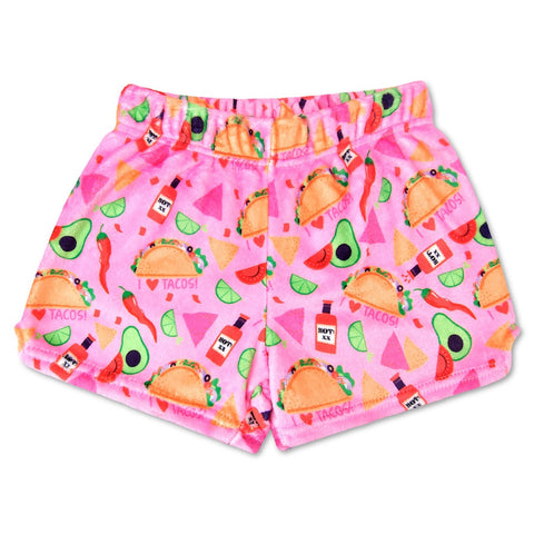Iscream Taco Love Plush Shorts