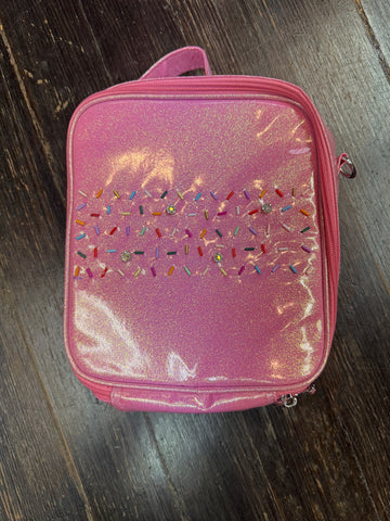 Bari Lynn Sprinkle Jewel Lavender Or Fuschia Lunchbox