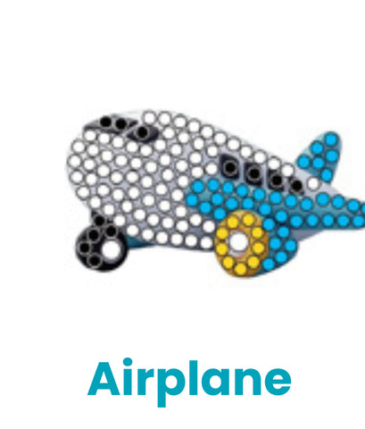 Airplane Stickerbean
