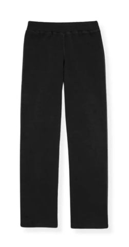 Junior Dylan Wideleg Sweatpants Black