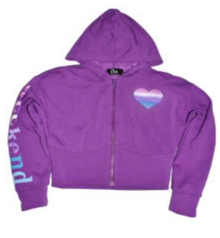 Flowers by Zoe Purple Weekend Sweatpants Or Hoodie