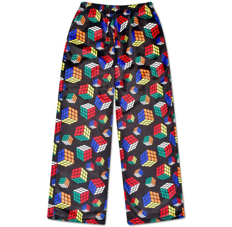 Rubik Cube Plush Pants
