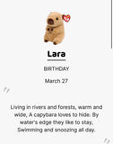 Ty Lara Beanie Baby