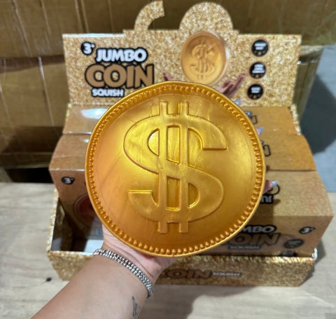 Jumbo Gold Coin Gelt