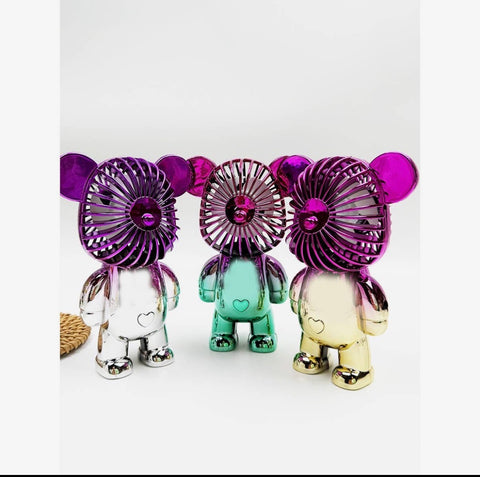 Fancy Bear Portable Handheld Fan
