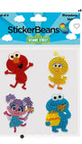 Elmo And Friends Stickerbeans