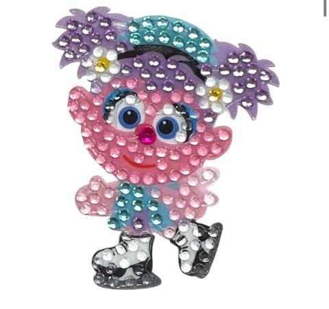 Figure Skating Abby Cadabby Stickerbean