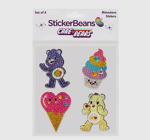 Care Bears And Ice Cream Stickerbean Multi Pack