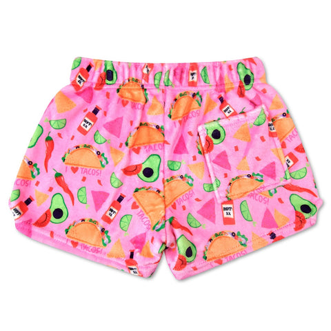 Iscream Taco Love Plush Shorts