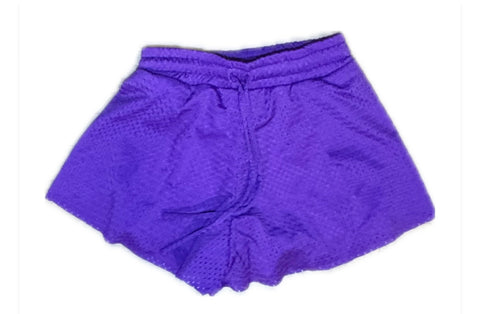 Flowers by Zoe Purple Mesh Shorts