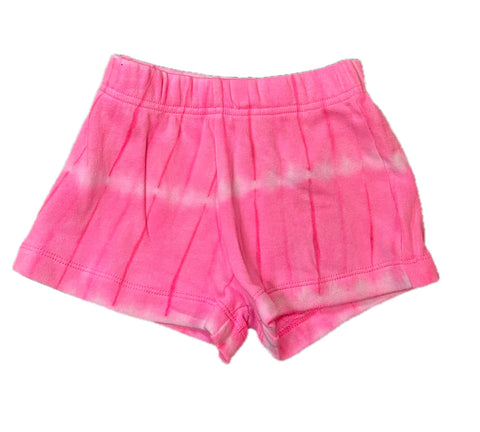 Flowers By Zoe Neon Pink Shorts / White Lines Or Tank