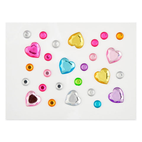 IScream Happy Heart Face Gems
