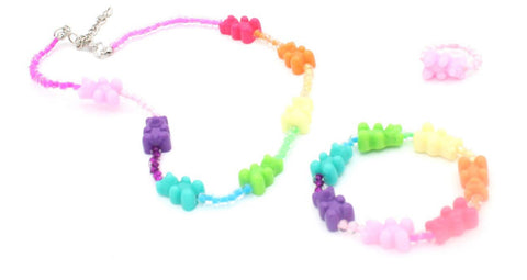 Bari Lynn Gummy Bear Jewelry Set