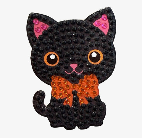 Onyx Black Cat Stickerbean