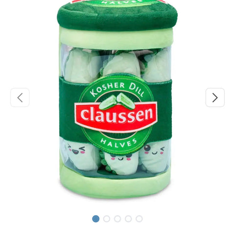 Claussen Pickles Packaging Plush