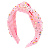 Bari Lynn Shimmer Sprinkle Knot Headband