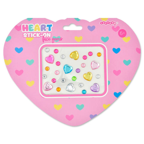 IScream Happy Heart Face Gems