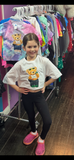 Custom Camp Bear With Cell Shirt On White Shirt Full Length (No Crop)