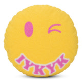 Theme IYKYK Chenille Plush Pillow