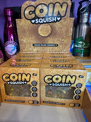 Chanukah Gold Coin Gelt Squishy