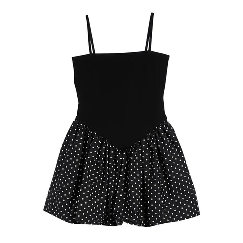 Flowers by Zoe Black Polka Dot Tank Dress