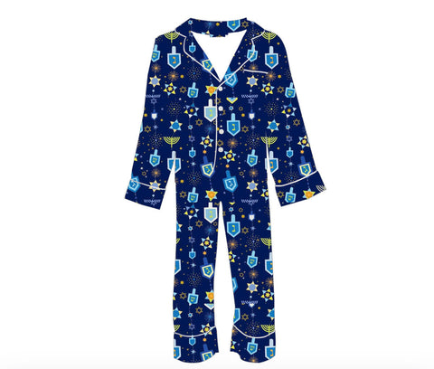 Hanukkah Silky Loungewear Set