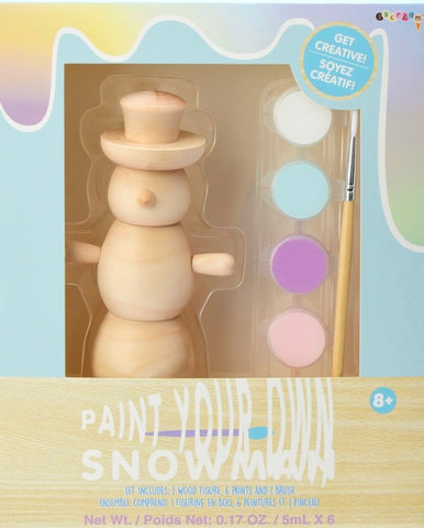 IScream Paint Your Own Snowman
