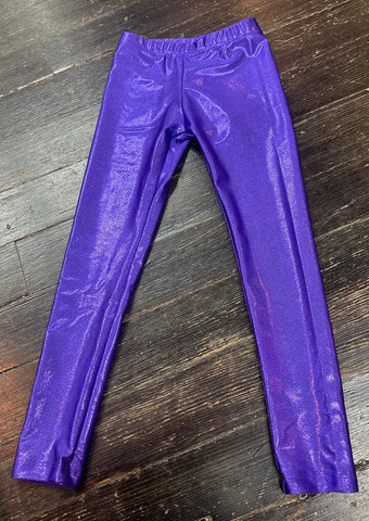 Rock Candy NYC Purple Sparkle Leggings