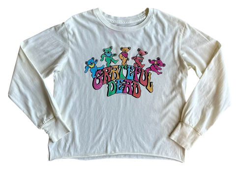 Rowdy Sprout Grateful Dead Dancing Bears Long Sleeve Tee