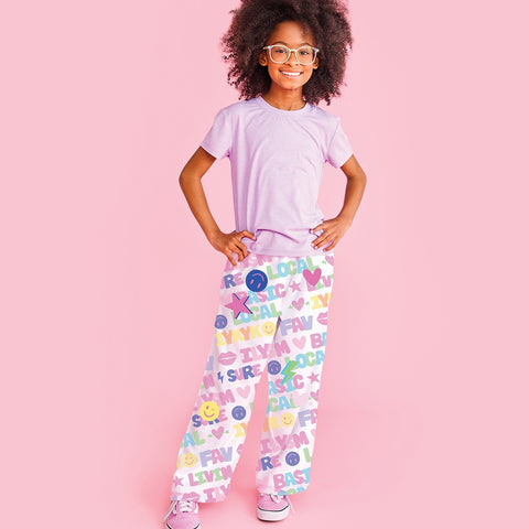 Theme Icon Plush Pants