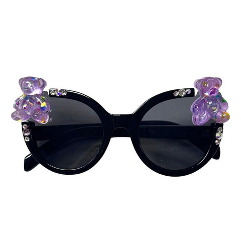 Bari Lynn Teddy Bear Cat Eye Sunglasses