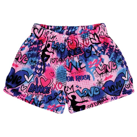 ISCREAM Corey Paige Dance Plush Shorts