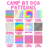 Custom Personalized Camp Name Blanket