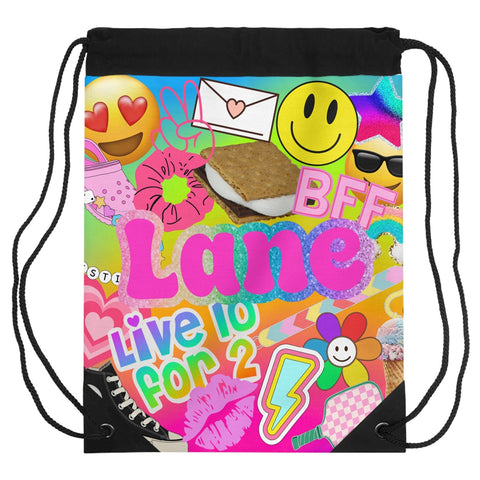 Custom Personalized Drawstring Bag