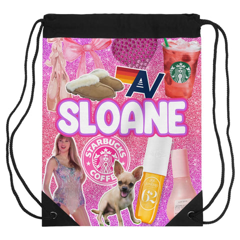 Custom Personalized Drawstring Bag