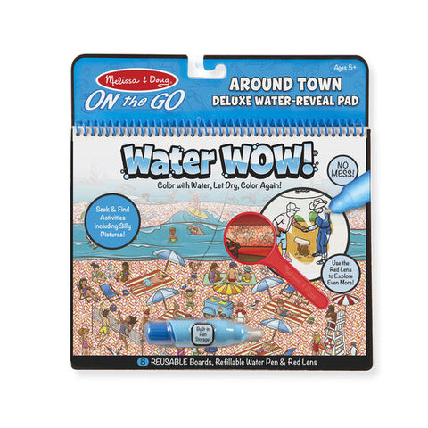 Melissa & Doug Water Wow Around Town Deluxe Water Reveal Pad