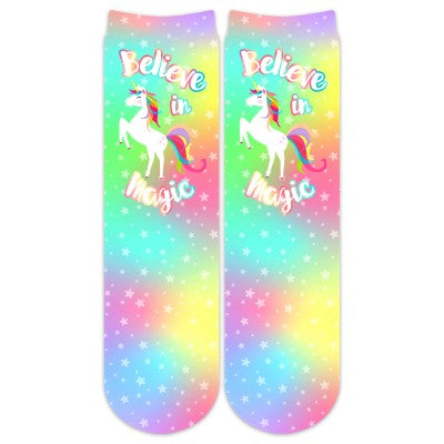 Sublime Kids Crew Socks Believe In Magic