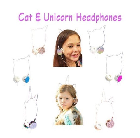 Unicorn Crystal Headphones