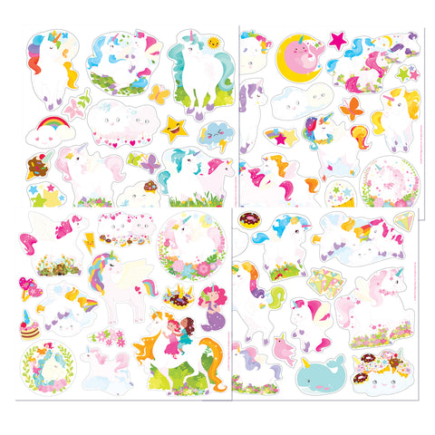 Window Sticker Activity Tote-Unicorn Land