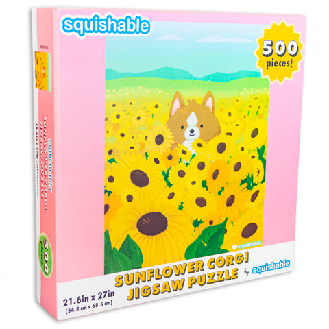 Squishable Sunflower Corgi   Jigsaw Puzzle