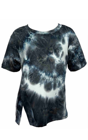 Erge London Black/White Tie Dye Boxy Tee or Skirt