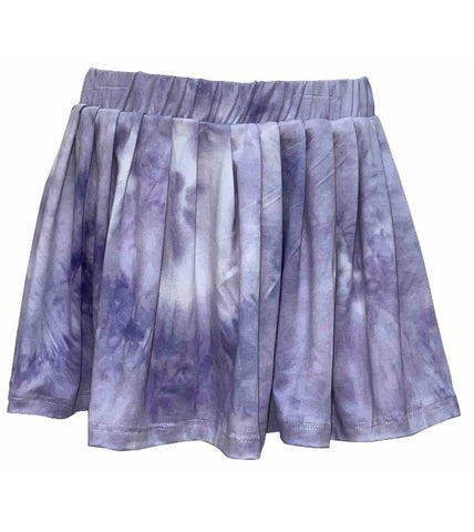 Erge France Lavender Tie Dye Boxy Tee or Skort