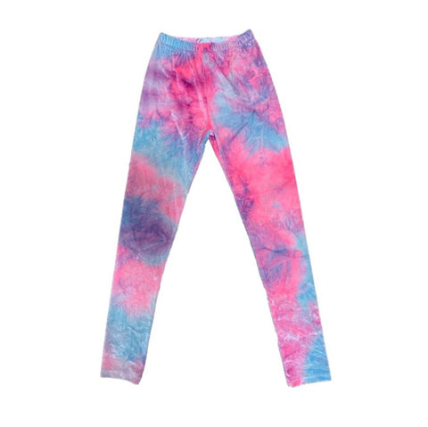 Lola & The Boys Velvet Cotton Candy Leggings