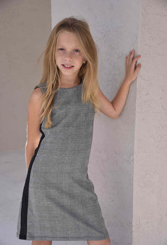 Area Code 407 Halley Houndstooth Dress