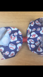 Wee Ones CHI Baseball Hair Bow