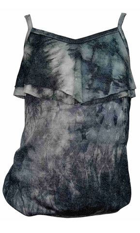 Erge Black Tie Dye Tank