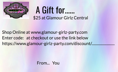 Glamour Girlz Central Gift Card